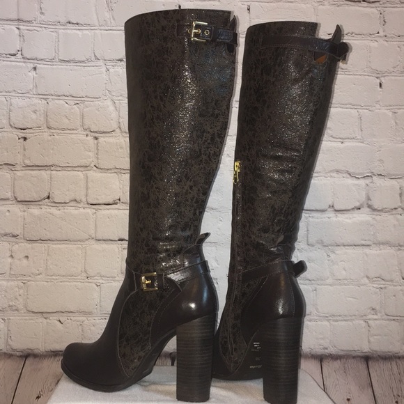 Made in Spain NWOT Beautiful Brown Knee Bo… - Picture 5 of 8